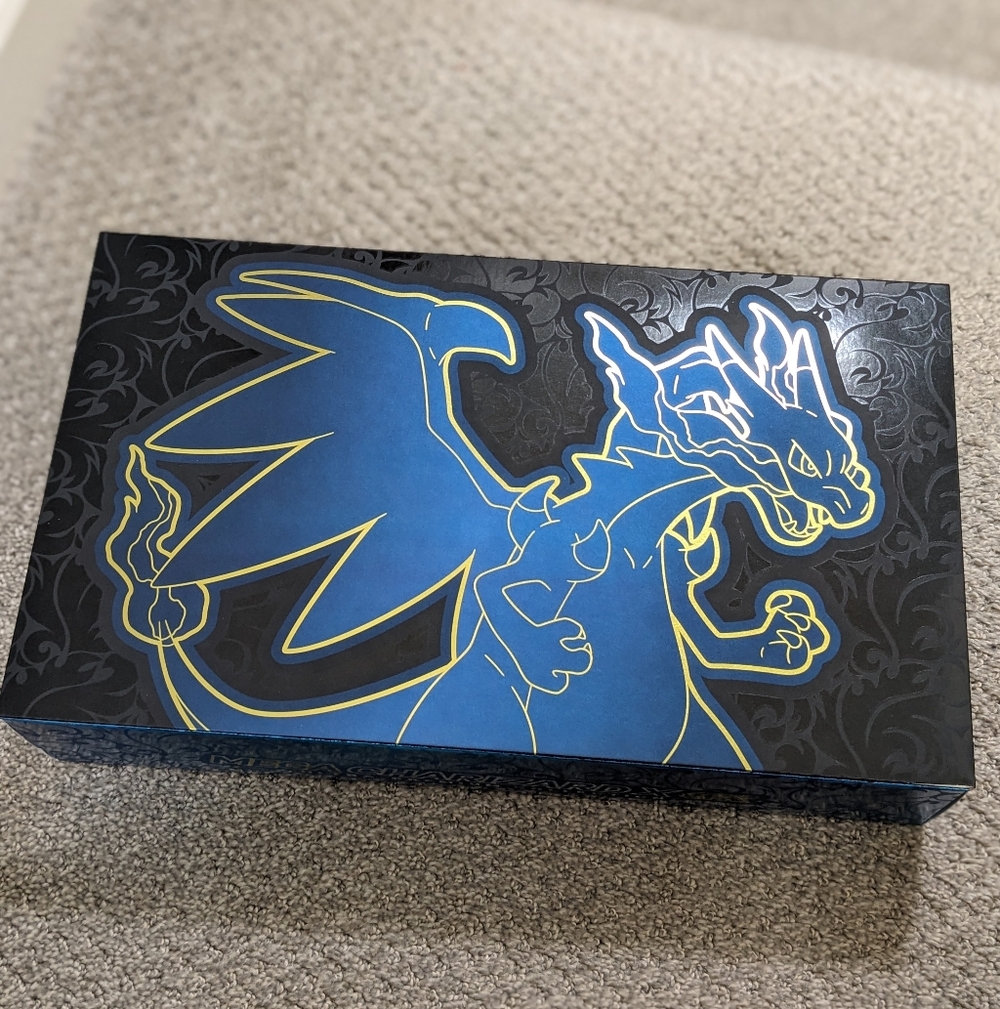 Pokemon Mega Charizard EX UPC Box | Sealed Promo Cards + Contents; NO PACKS